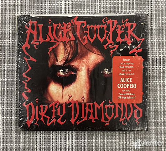Alice Cooper - Dirty Diamonds Digipack CD