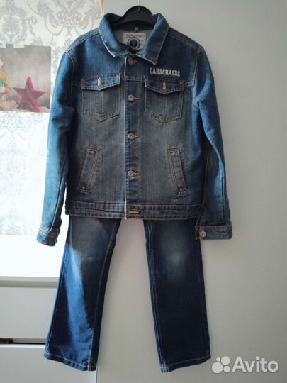 Джинсовый костюм 156