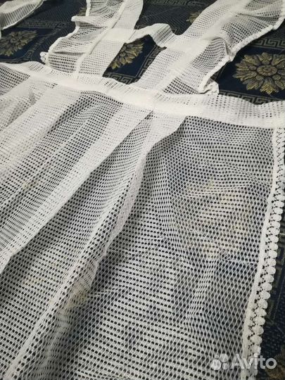 Фартук белый на последний звонок