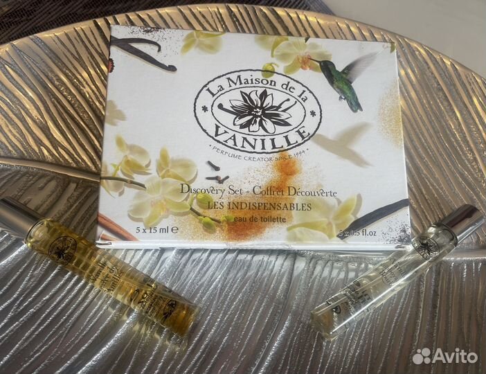 LA maison DE LA vanille Bourbon и Antilles 15мл