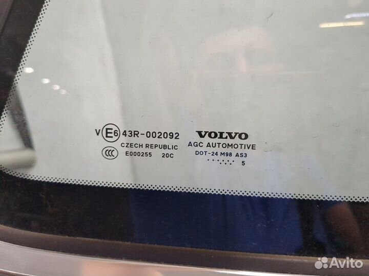 Стекло кузовное боковое Volvo XC90, 2016