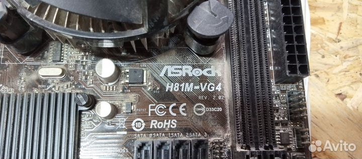 Материнская плата Asrock H81M-VG4 сокет 1150
