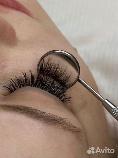 Наращивание ресниц модель