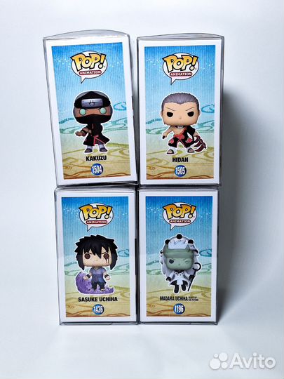 Funko Pop Naruto Hidan Kakuzu Madara Sasuke