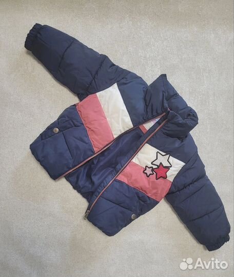 Пуховик детский толстый