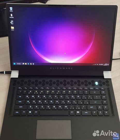 Ноутбук Alienware x15 R1 белый