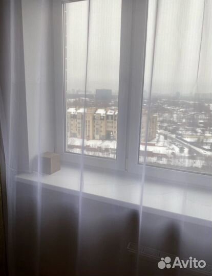 Тюль Новый белый готовый