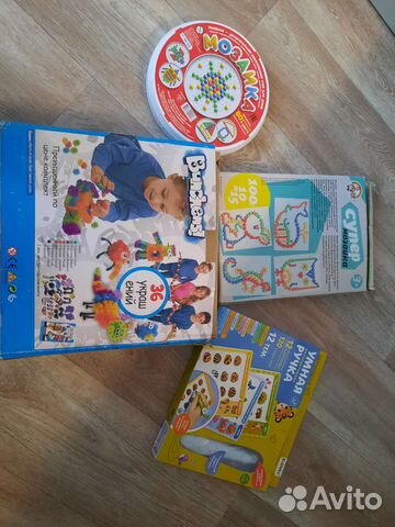 Развивающие игрушки пакетом