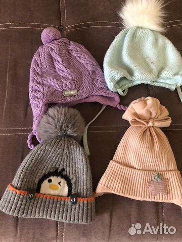 Шапки для девочки и мальчика
