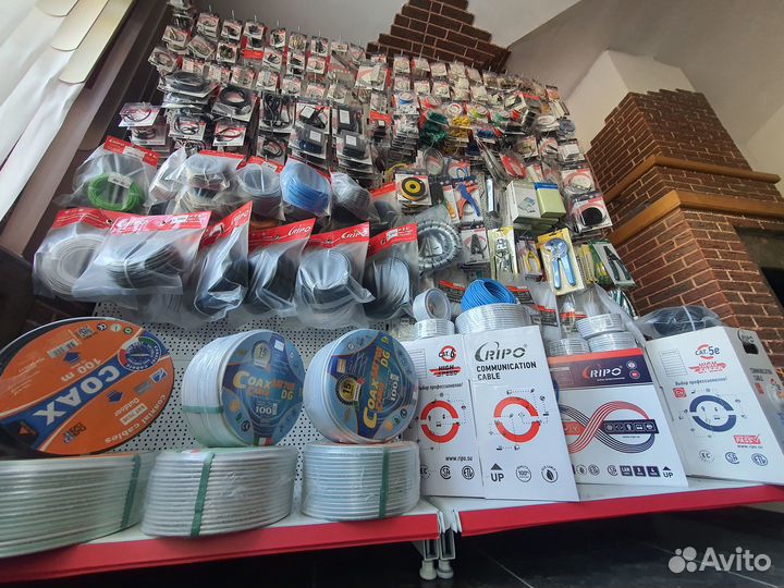 Кабель витая пара UTP4 CAT6 23AWG CU 100М