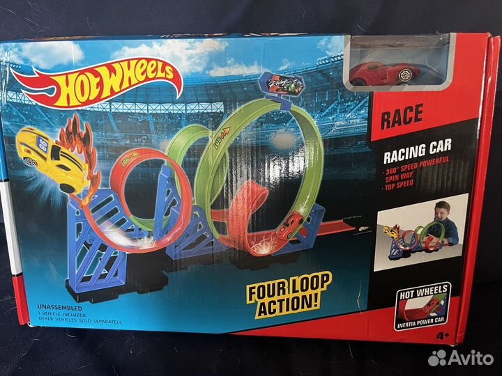 Гоночный трек hot wheels