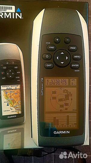 Навигатор garmin GpsMap 78(нетонет)