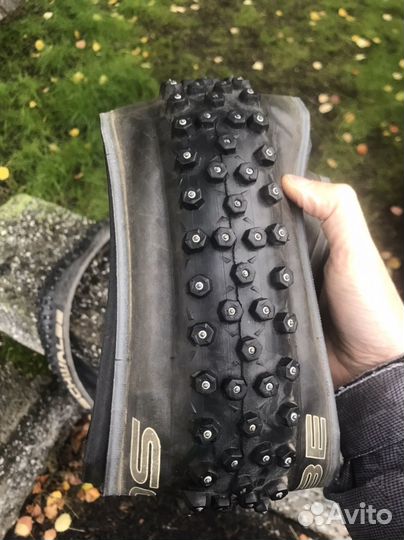 Шипованная Schwalbe Ice Spiker pro EVO 26x2,1