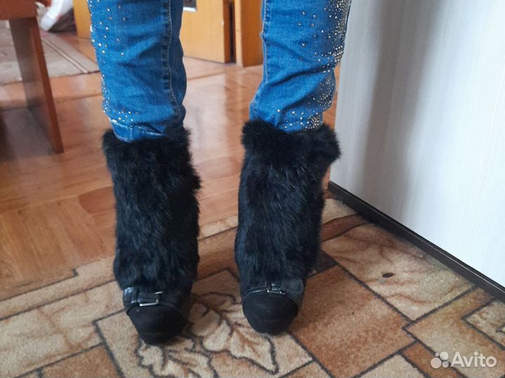 Сапоги ботфорты