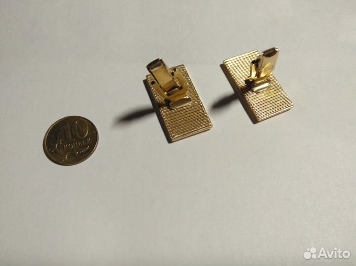 Запонки мужские советские