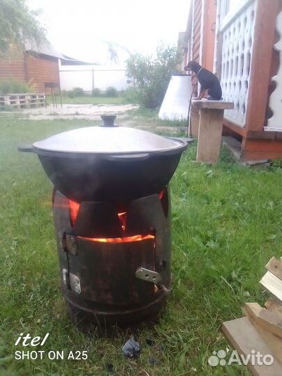 Печь для казана
