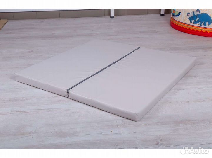 Мат складной 2 секции Sportova 100х100х6см