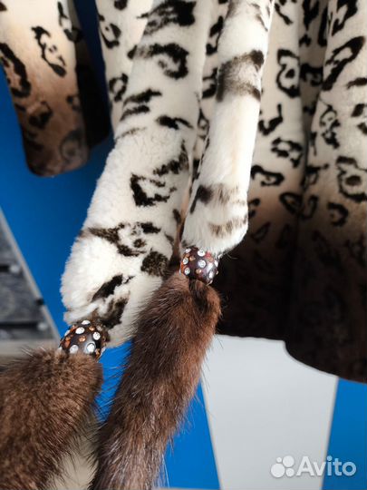 Шуба женская натуральная 48 50 мутон