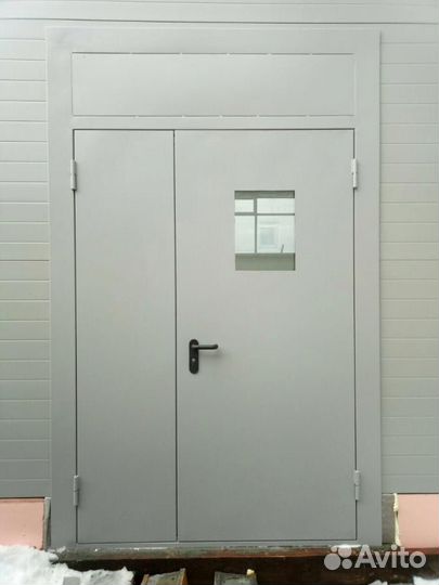 Двери металлические теплые