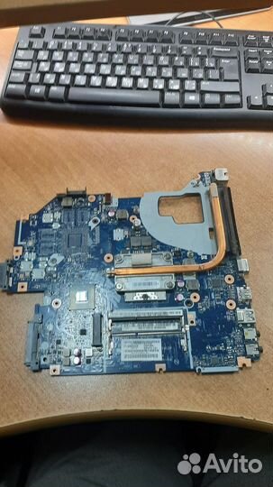 Материнская плата с процессором для ноутбука