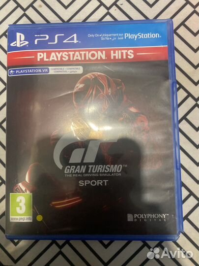 Grand turismo sport ps4 диск