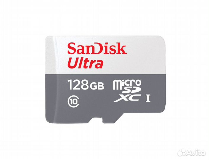 Карта MicroSD SanDisk Ultra на 128GB