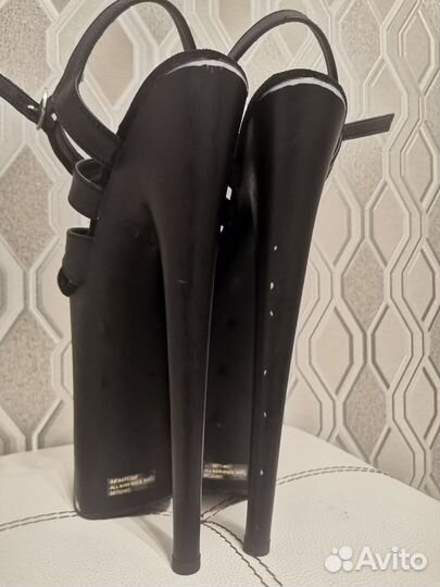 Босоножки стрипы Pleaser четверки