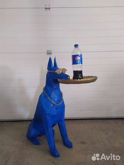 Подставка для напитков (в виде собаки)