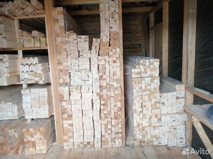 Брусок сухой строганный