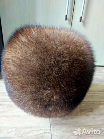 Шапка женская песец новая