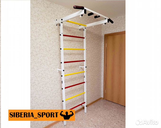 Шведская стенка с турником