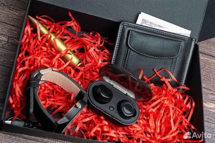 Мужской подарочный бокс