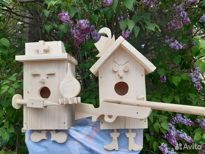 Скворечники и кормушки для птиц