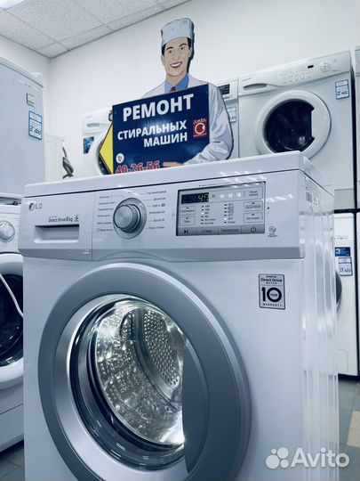 Стиральная машина бу. 6кг. 1200об. Гарантия
