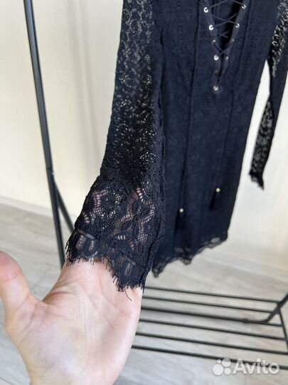 Платье lime черное