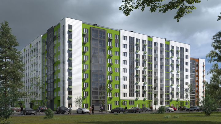 2-к. квартира, 57,2 м², 5/9 эт.