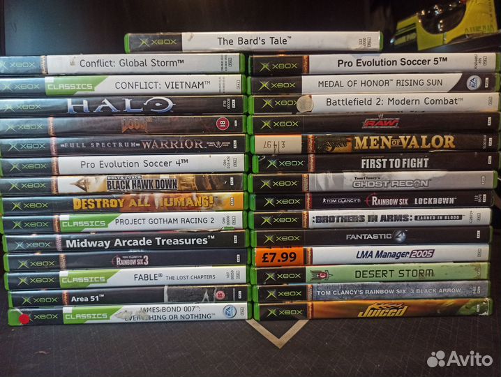 Original xbox лицензионные игры pal