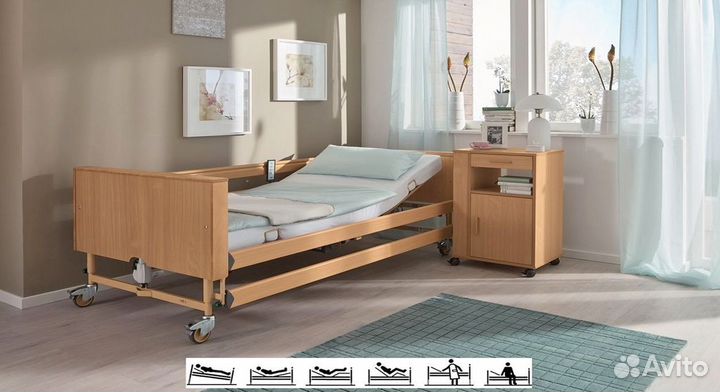 Прокат медицинской кровати для лежачих больных