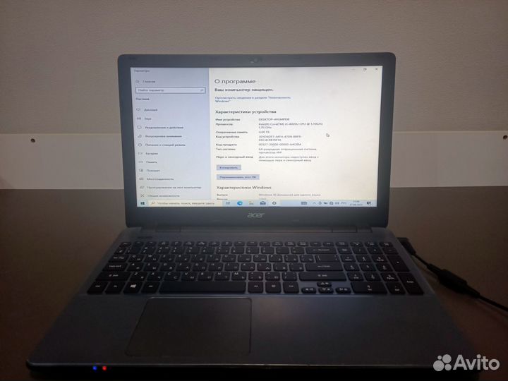 Ноутбук acer Z5WAH