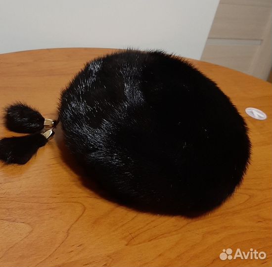 Шапка норковая новая женская, 54-57 р