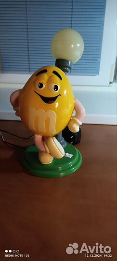 Светильник ночник детский m&m's