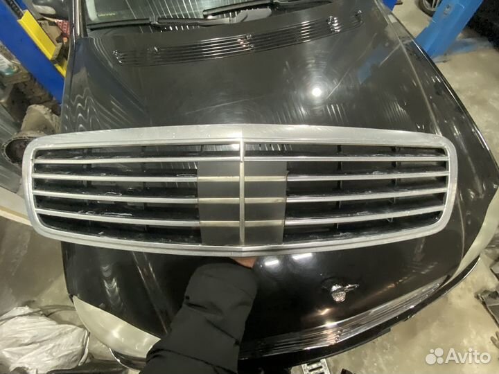Решетка радиатора с дистроником mercedes w220