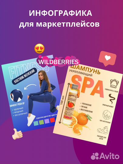 Инфографика для wildberries