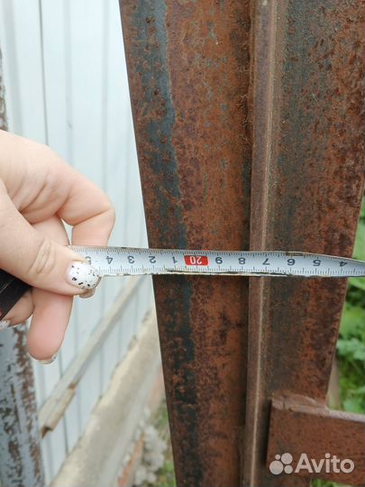 Ворота гаражные металлические