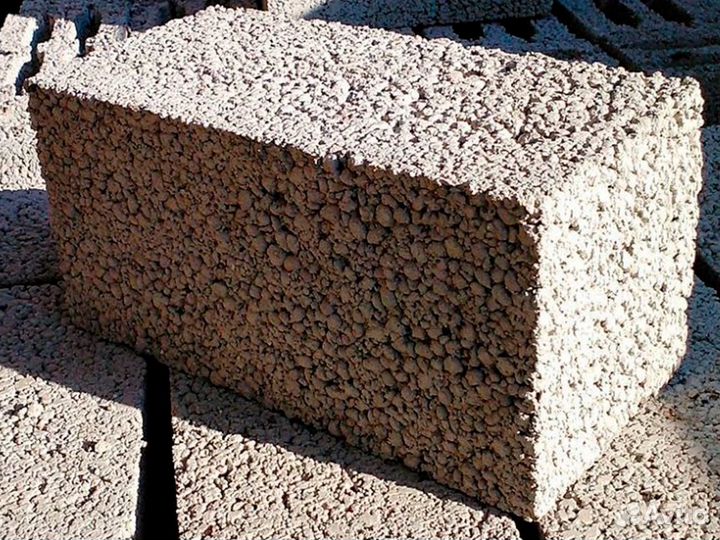 Блок керамзитобетонный