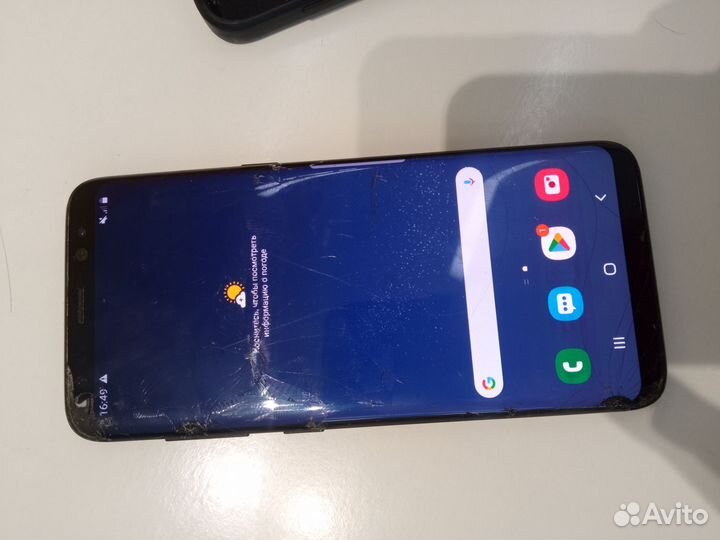 Samsung galaxy S8 на запчасти