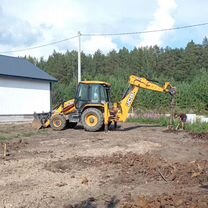 Услуги экскаватора погрузчика jcb