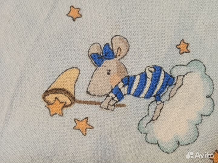 Одеяло в детскую кроватку