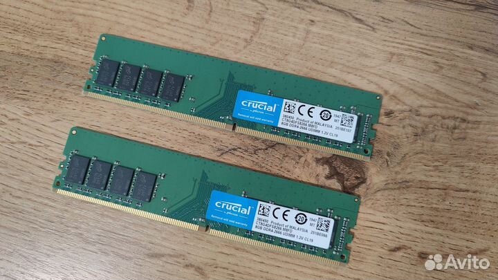 Оперативная память Crucial CT8G4DFS8266 DDR4 16 Гб