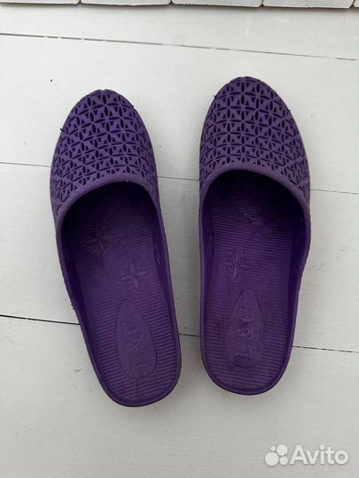 Шлепки резиновые 36-37 р